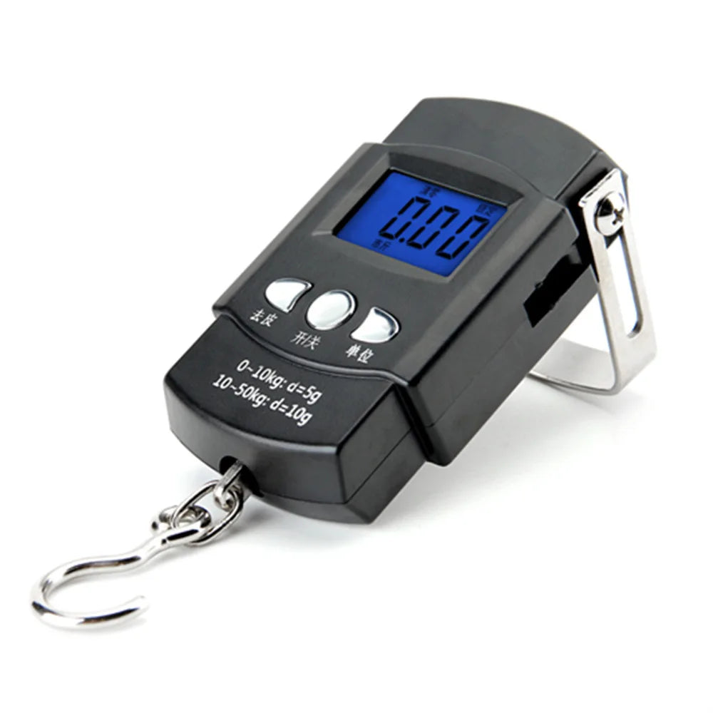 50kg/10g Mini Scale Electronic For Fishing Hanging Scale VIP