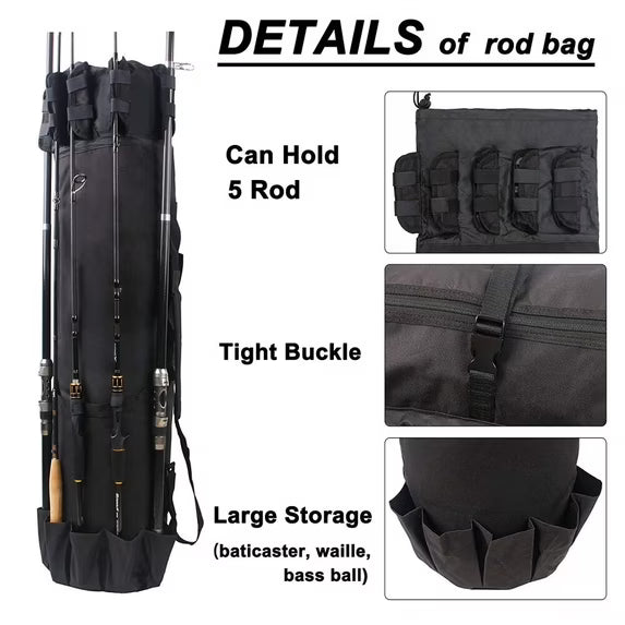 Waterproof Fishing Rod Carry Bag