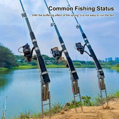 Spring Fishing Rod Holder