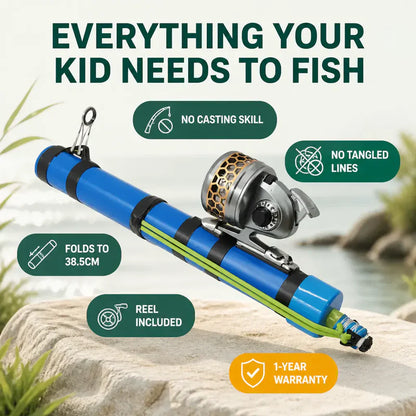 Catapult Fishing Rod with Easy Reel