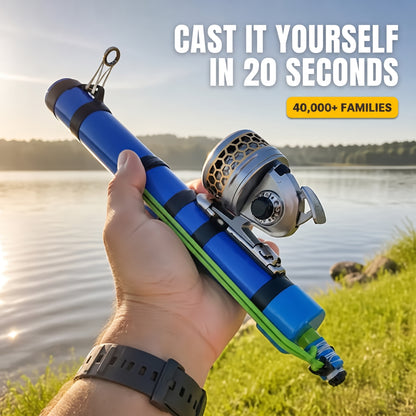 Catapult Fishing Rod with Easy Reel